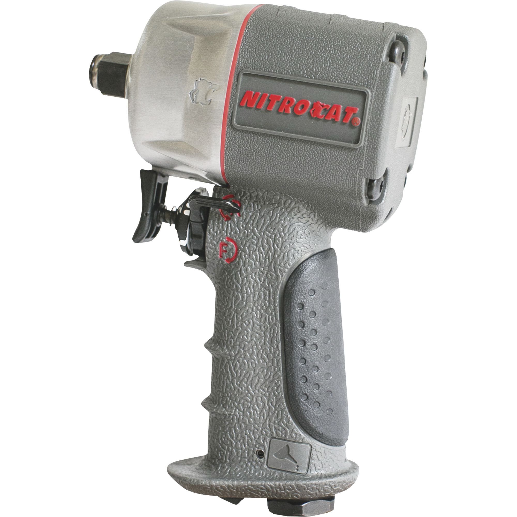 NITROCAT Composite Compact Air Impact Wrench, 3/8in. Drive, 550 Ft./Lbs. Torque, Kevlar Housing, Model# 1076-XL